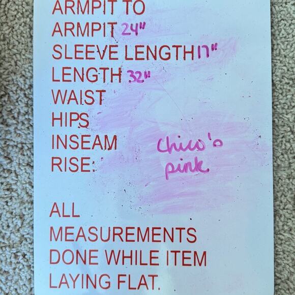 Chico's Womens Linen Tunic Shirt M Oversized Beachy Coastal Roll Tab Sleeve Pink - Picture 3 of 9